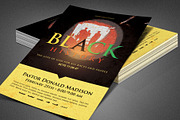 Black History Church Flyer Template