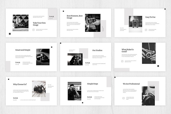 Monography - Powerpoint Template in PowerPoint Templates - product preview 2