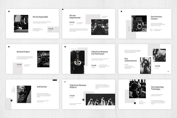 Monography - Powerpoint Template in PowerPoint Templates - product preview 3