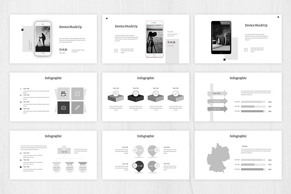 Monography - Powerpoint Template in PowerPoint Templates - product preview 5