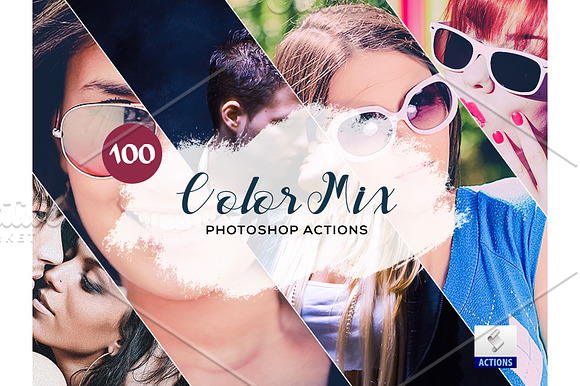 100 Color Mix Photoshop Actions in Add-Ons - product preview 5