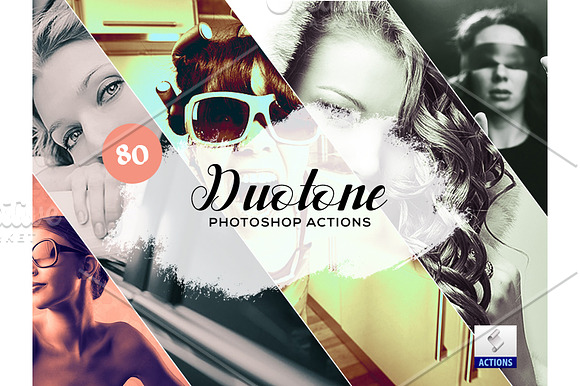 80 Duotone Photoshop Actions in Add-Ons - product preview 5