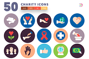 50 Charity Icons