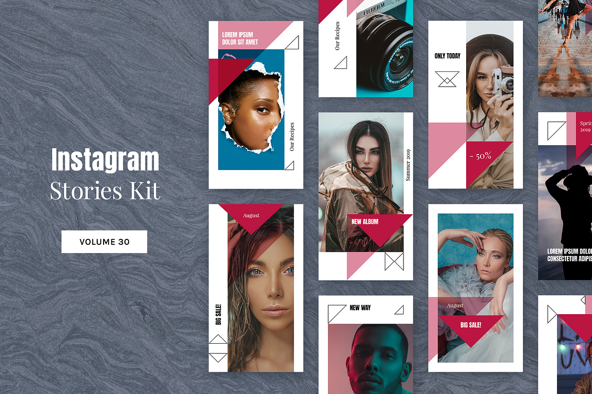 Instagram Stories Kit (Vol.30) in Instagram Templates - product preview 8