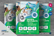 Laundry Cleaning Shop Flyer