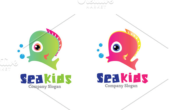 Sea Fish in Logo Templates - product preview 2