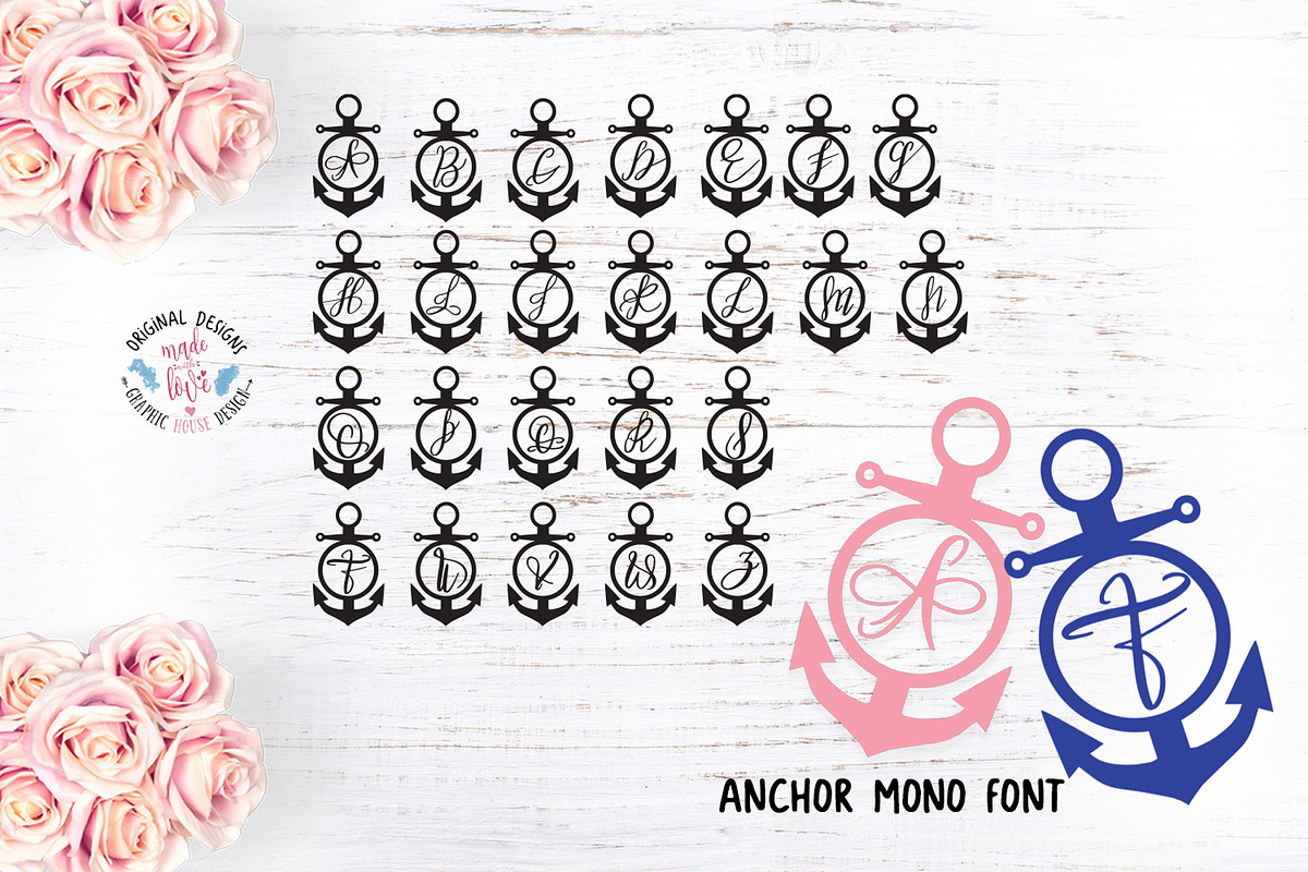 Anchor Mono Font in Fonts - product preview 8