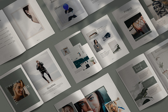 Promise Brand Lookbook in Brochure Templates - product preview 1