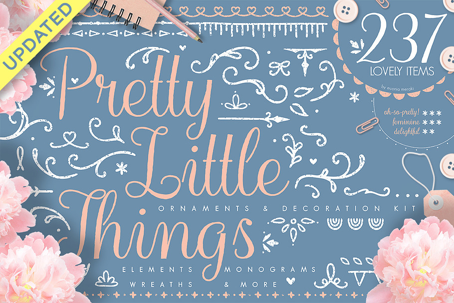 Pretty Little Things - design kit