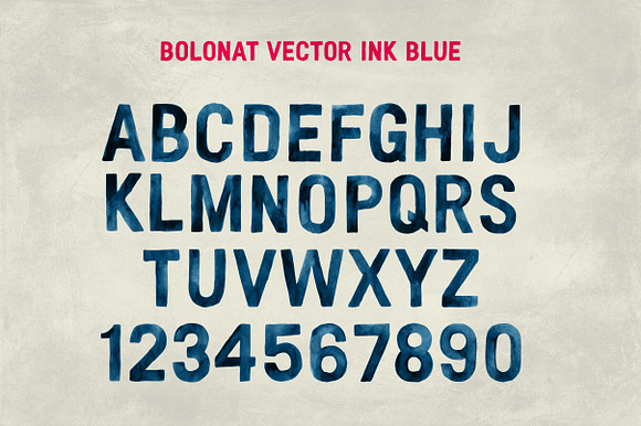 Bolonat Watercolor SVG & OTF fonts. in Block Fonts - product preview 8