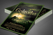 Golgotha Church Flyer Template