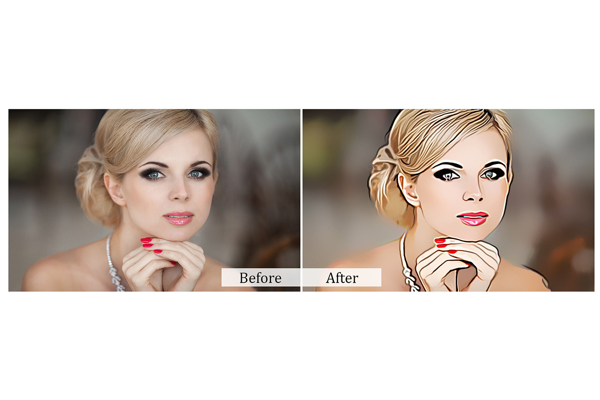 22 Painting Photoshop Actions in Add-Ons - product preview 8