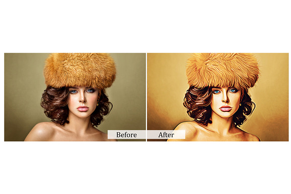 22 Painting Photoshop Actions in Add-Ons - product preview 3