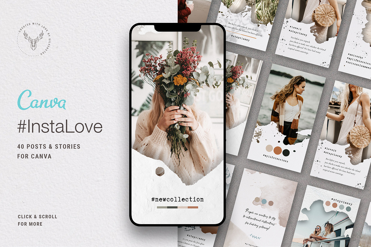 #InstaLove - Canva Instagram Pack in Instagram Templates - product preview 8