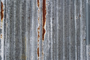 Rusted metal fence texture