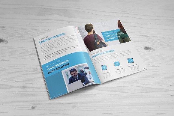 Modern 16 pages Brochure Design in Brochure Templates - product preview 4
