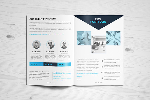 Corporate Brochure Design 16 Pages in Brochure Templates - product preview 3