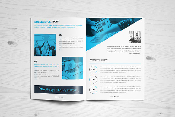 Corporate Brochure Design 16 Pages in Brochure Templates - product preview 5