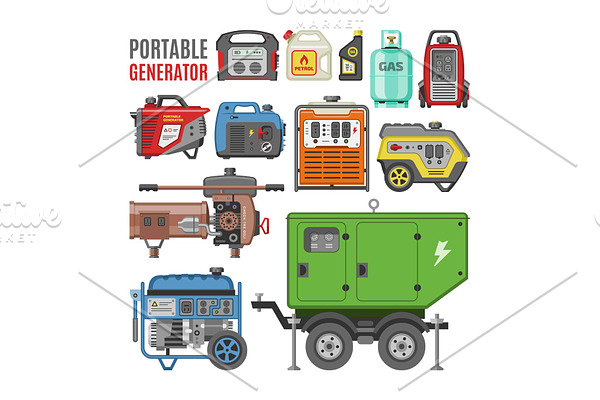 Generator vector power generating