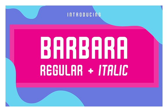 Barbara Fonts in Sans-Serif Fonts - product preview 12