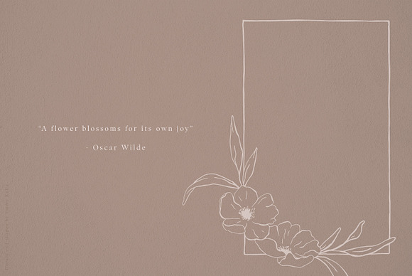 Blossom Sketched Florals & Shapes in Illustrations - product preview 8