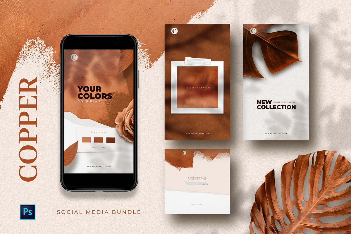 Copper - Social Media Templates in Instagram Templates - product preview 8
