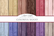 Colorful Wood Backgrounds