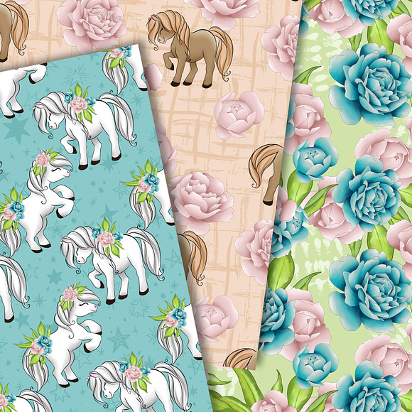 My little pony patterns in Patterns - product preview 2