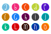 Alphabet Watercolors