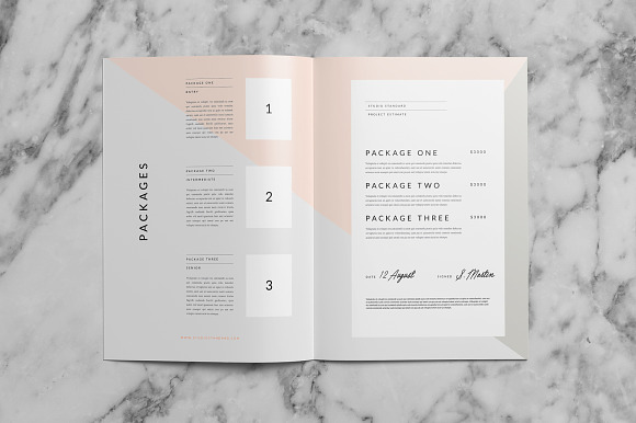 Saint–Martin Proposal in Brochure Templates - product preview 6
