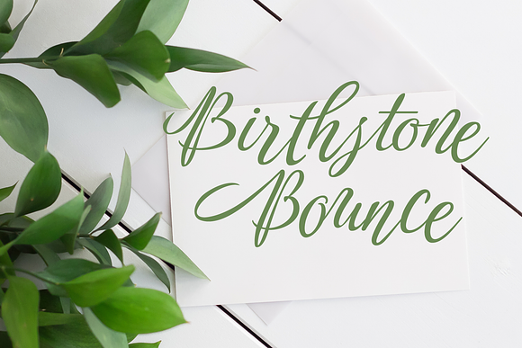 Birthstone Family— Save 80% in Script Fonts - product preview 2