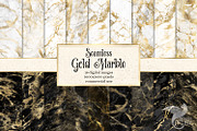 Seamless Gold Marble Textures