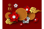 Chinese Mid Autumn festival design.