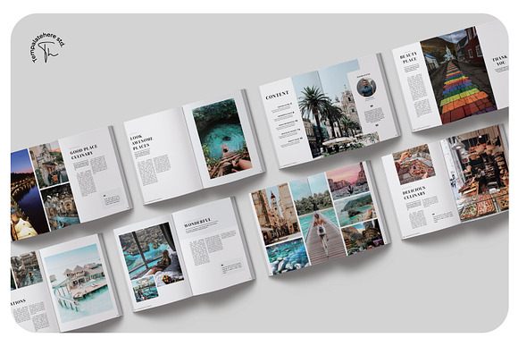 PLACES - Magazine Template Lookbook in Magazine Templates - product preview 1
