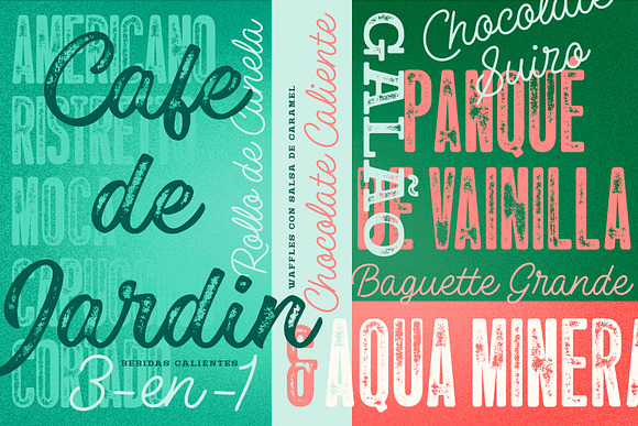 Las Palmas vintage font collection in Script Fonts - product preview 9