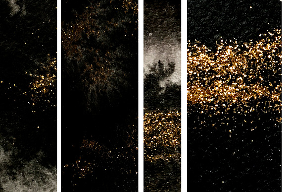 Black & Gold textures in Textures - product preview 6