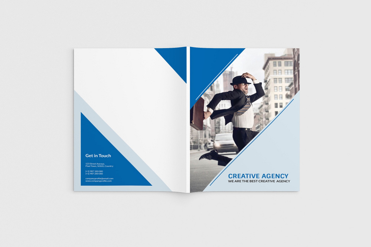 AgencyPro - A4 Agency Brochure in Brochure Templates - product preview 8