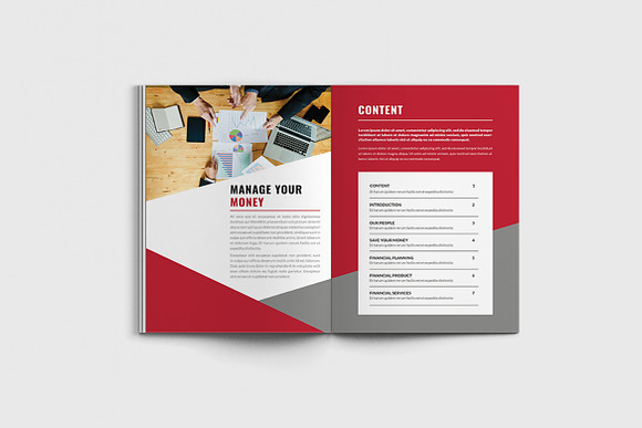 Cashvlo - A4 Finance Brochure in Brochure Templates - product preview 1