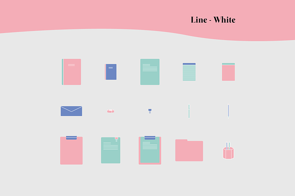 Stationery Icons in Icons - product preview 4