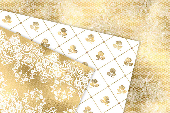 Victorian White and Gold Patterns in Patterns - product preview 1
