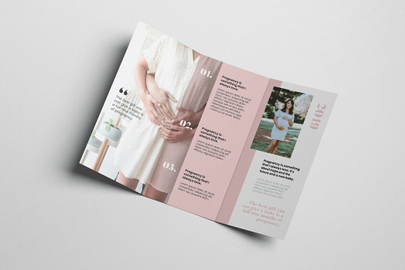 Pregnancy AI and PSD Brochure in Brochure Templates - product preview 2