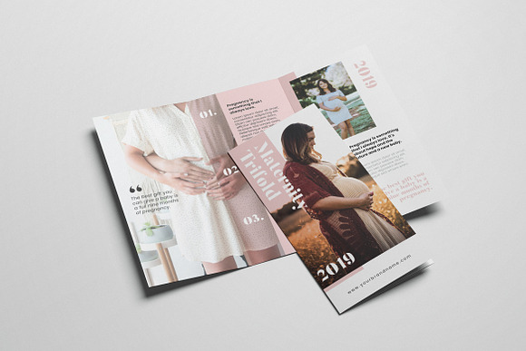 Pregnancy AI and PSD Brochure in Brochure Templates - product preview 5