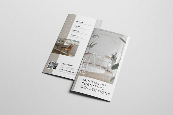 Interior Design AI and PSD Brochure in Brochure Templates - product preview 2