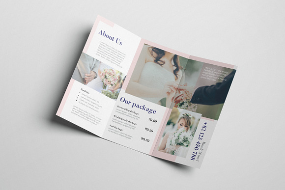 Wedding Organizer AI and PSD in Brochure Templates - product preview 5