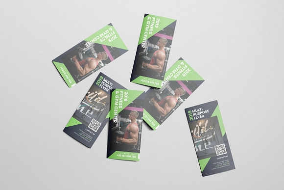 Gym and Fitness AI and PSD Brochure in Brochure Templates - product preview 6