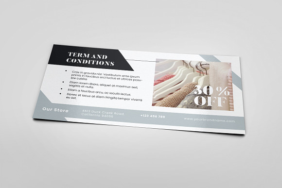 Fashion Boutique AI and PSD Voucher in Card Templates - product preview 4