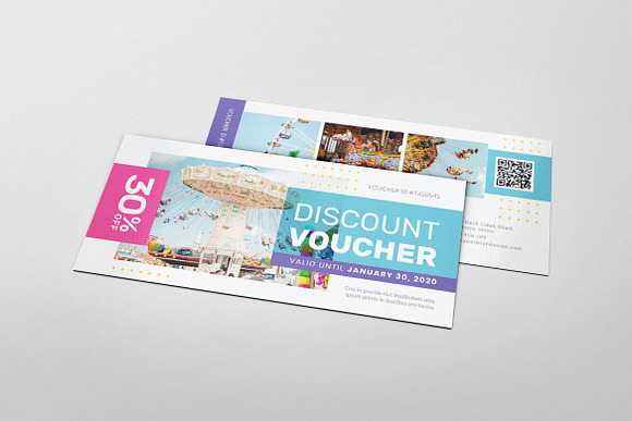 Carnival Park AI and PSD Voucher in Card Templates - product preview 1