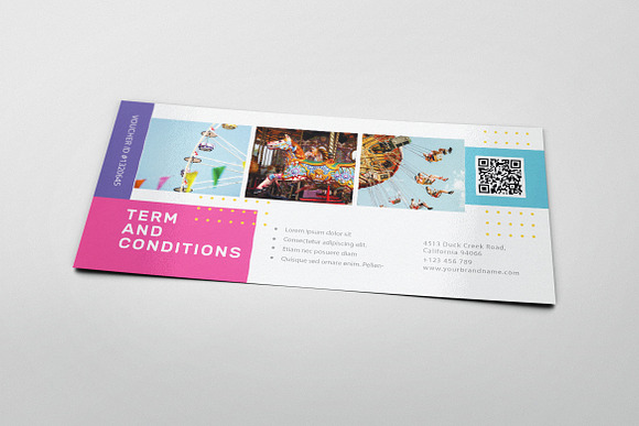 Carnival Park AI and PSD Voucher in Card Templates - product preview 2