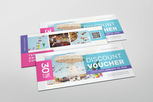 Carnival Park AI and PSD Voucher in Card Templates - product preview 6