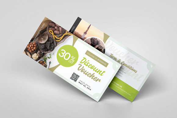 Ramadan Iftar AI and PSD Voucher in Card Templates - product preview 3
